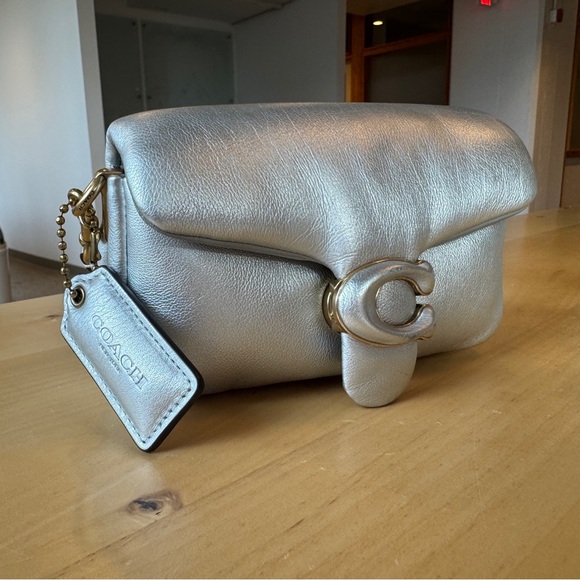 coach silver pillow tabby 18 - Picture 2 of 9